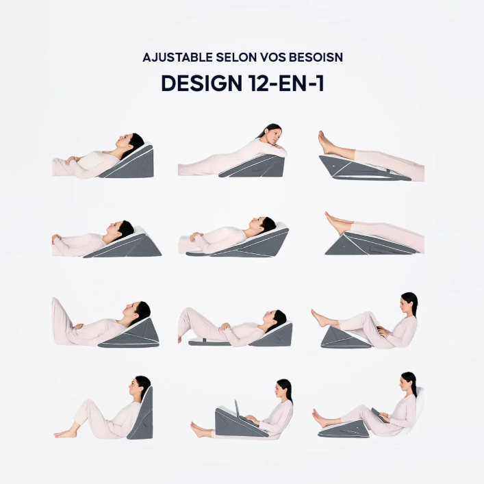 Ensemble d'Oreillers Réglables Sommnys